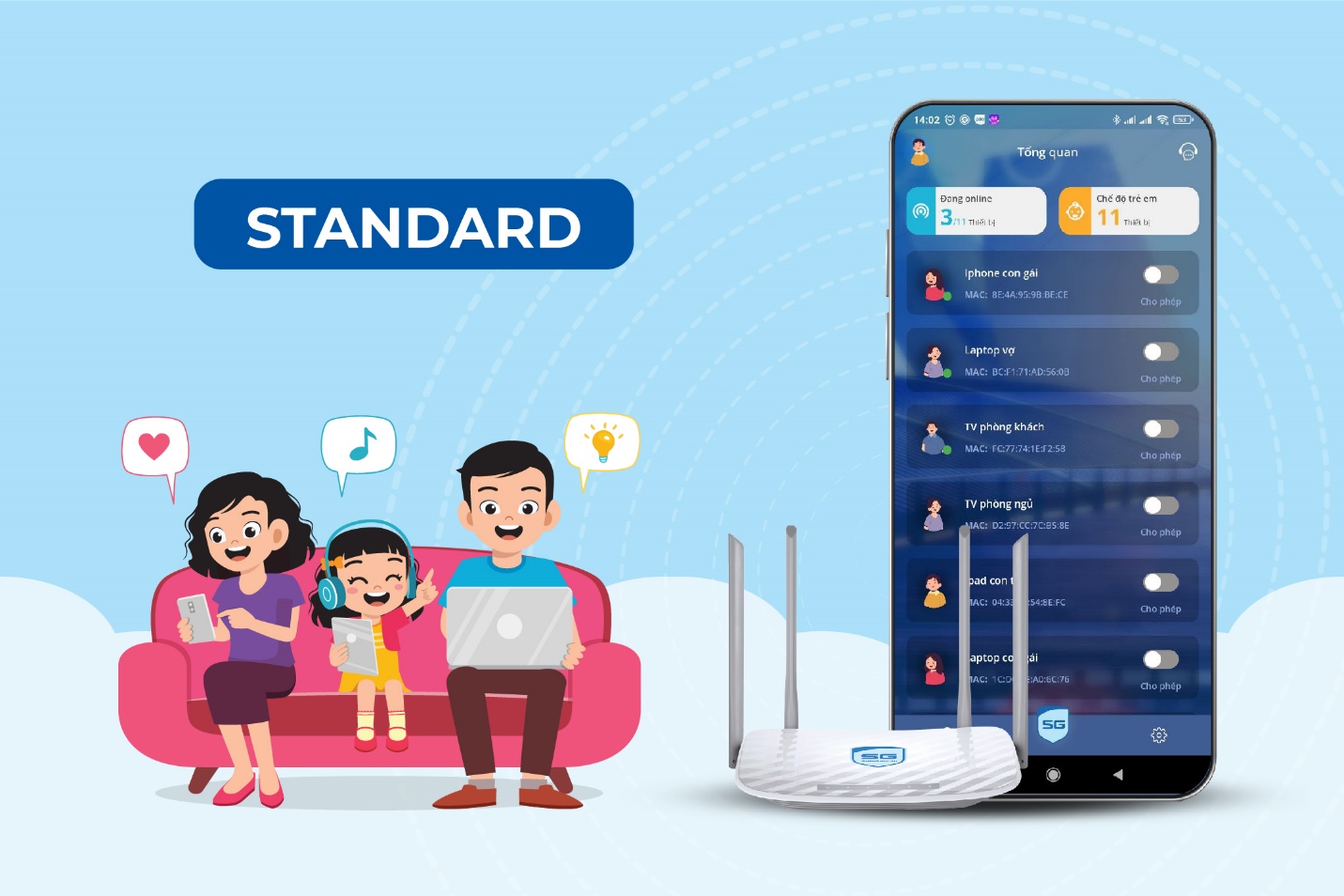 Phần Mềm Safegate Family Quản Lý, An Toàn Internet Trong Gia đình