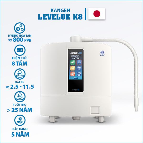 Máy Lọc Nước Enagic Leveluk Kangen 8